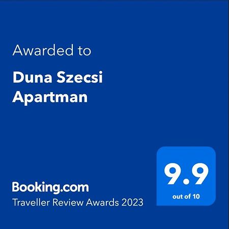 Duna Szecsi Apartman Budapest Eksteriør billede